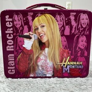 Hannah Montana/Miley Cyrus Glam Rocker Metal Lunch Box